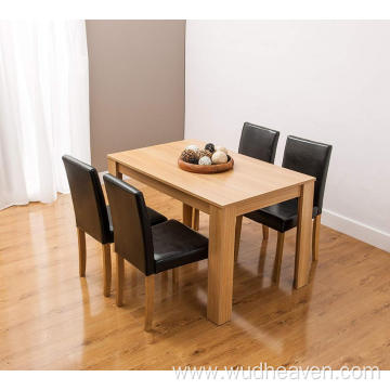 Silla de mesa de comedor de madera